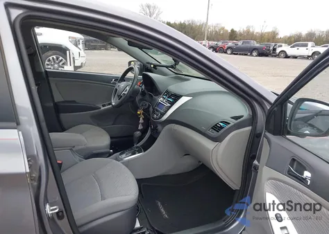 2013 Hyundai Accent Gls from USA, damaged, VIN KMHCU4AE5DU487919